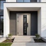 Customiz Luxurious Villa Anti Theft stainless steel entry front Doors