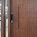 Indoor Exterior Pivot Door with sidelight window