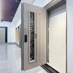 Villa Anti Theft stainless steel entry front Doors With Smart Lock